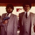 David Finkel, right, with friend David Klein. So 1970s.